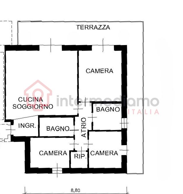 ARCO ROMARZOLLO - QUADRILOCALE ESCLUSIVO IN CASA PASSIVA - Appartamento Residenziale Arco
